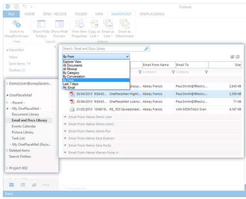 sharepoint-views-outlook-style-real-time-cameron-dwyer-oneplacemail