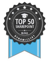 cameron-dwyer-top-50-sharepoint-blogs-award