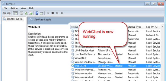 webdav-path-not-valid-sharepoint-fix-cameron-dwyer-07-webclienbt-service-started
